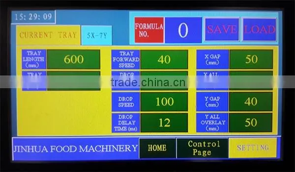 JH-628 High speed Baking Tray arraning machine