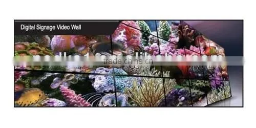 55 "Three different size LCD video wall controller monitor / 5.5mm Ultra-narrow bezel LCDs