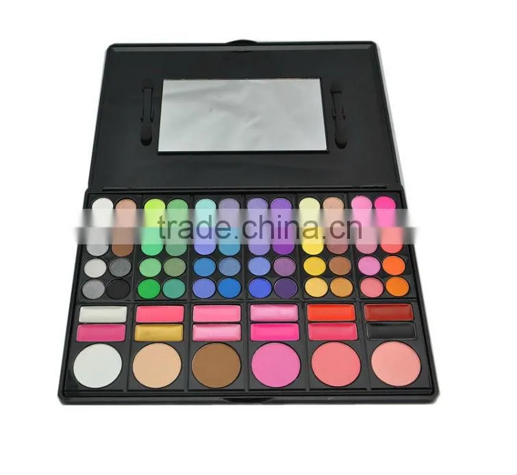 Eyeshadow Palette 78 Colors with Blush Brush Palette