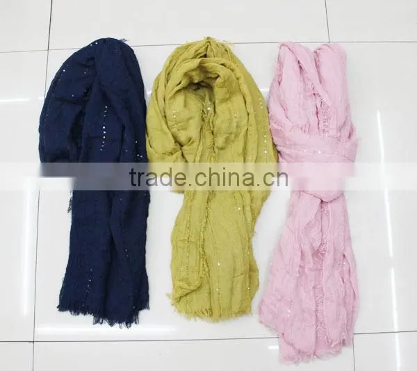 2015 new coming fashion promotional floral lady OEM scarf