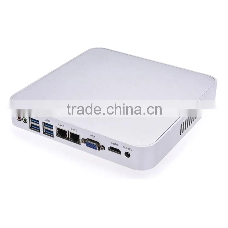 2016 New Design Electronic 1*Mini PCIE Msata SSD+1* 2.5" HDD/SSD Fanless Industrial Panel Pc