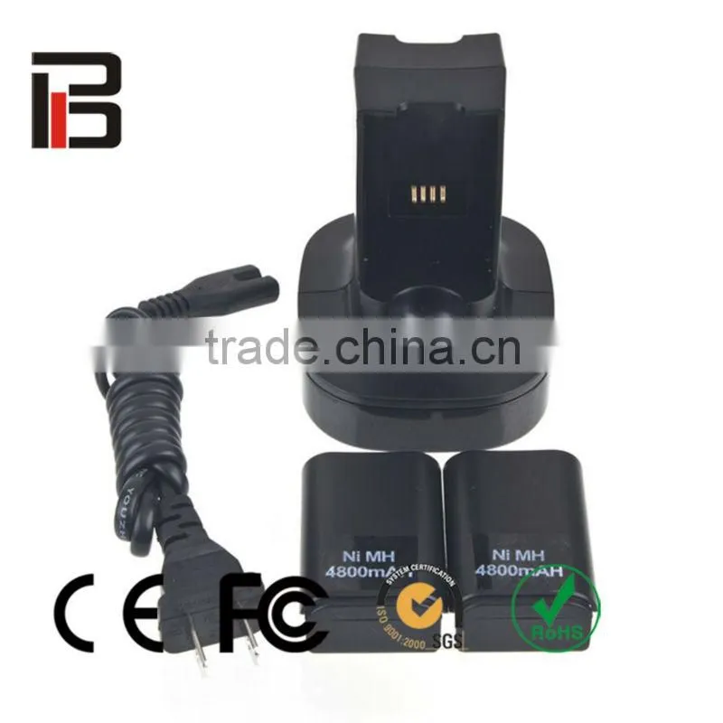 Wholesale battery charger station for xbox 360 controller battery charger