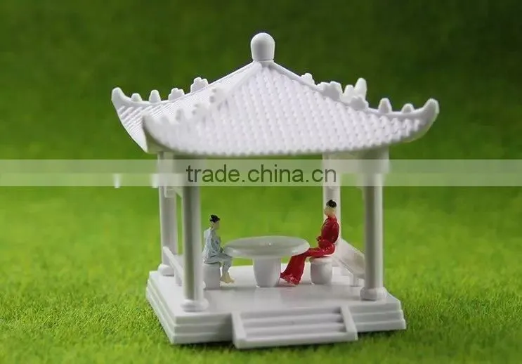 scale model buidlingsin articial crafits park model