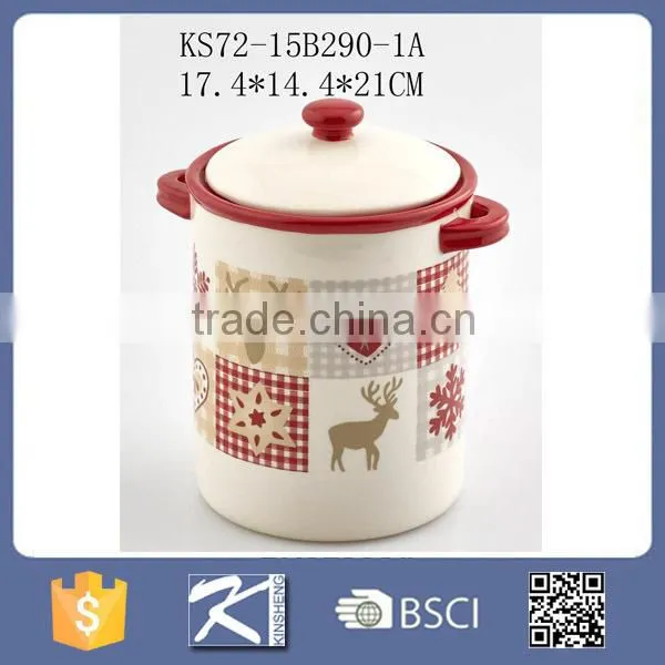 Eco-friendly stoneware pot