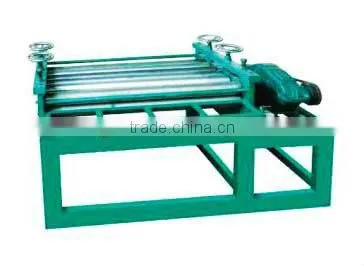 Colored steel tile checking level machinery