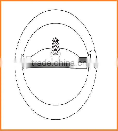 6500K E27 16W circular fluorescent lamp