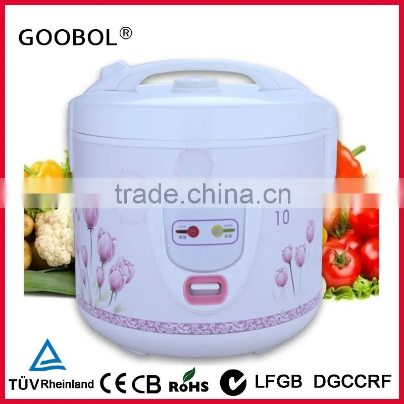 Deluxe Rice Cooker With Flower Printing & CE Certificate