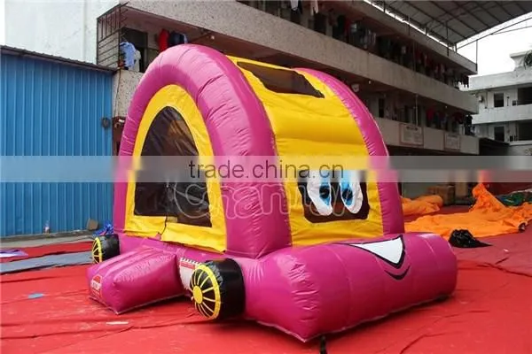 2016 Channal cheap new design bouncy castle inflatable prices/water slide jumpers for sale/colorful moonwalks