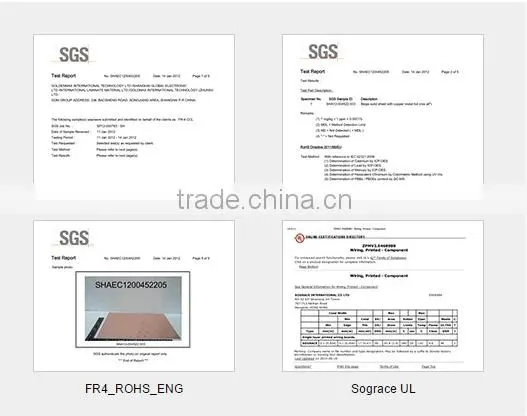 High quality aluminum ul94v0 osp led pcb board