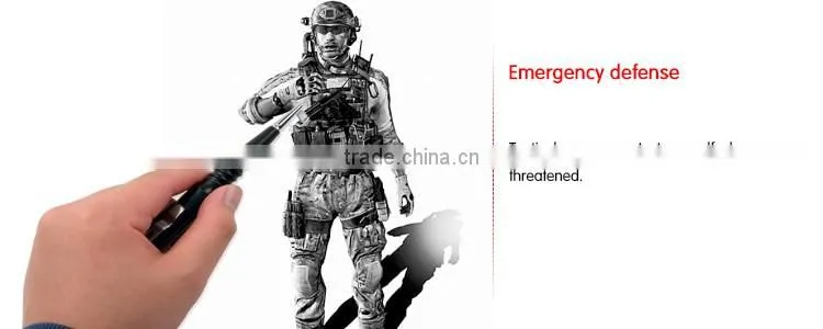 Top 10 Tactical Pens Aviation Aluminum high strength steel Anti-skid writing pen for survival kit