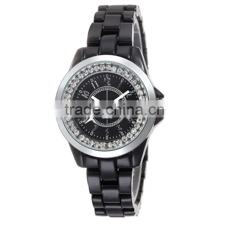 2016 Alibaba wholesale water resistant cheap ceramic quartz watch