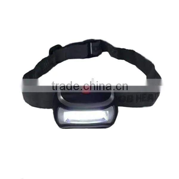 T02 2015 NEW DESIGN 3W COB LED Headlight headlamp 3AAA Led Light Headlamp