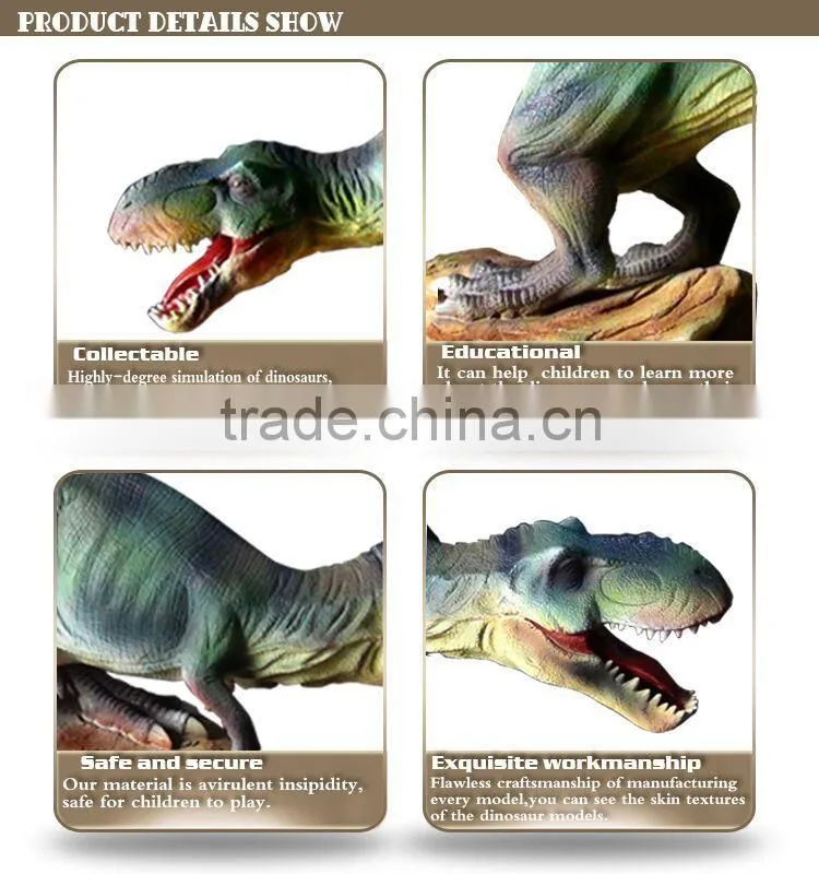 High simulation customized size resin dinosaur