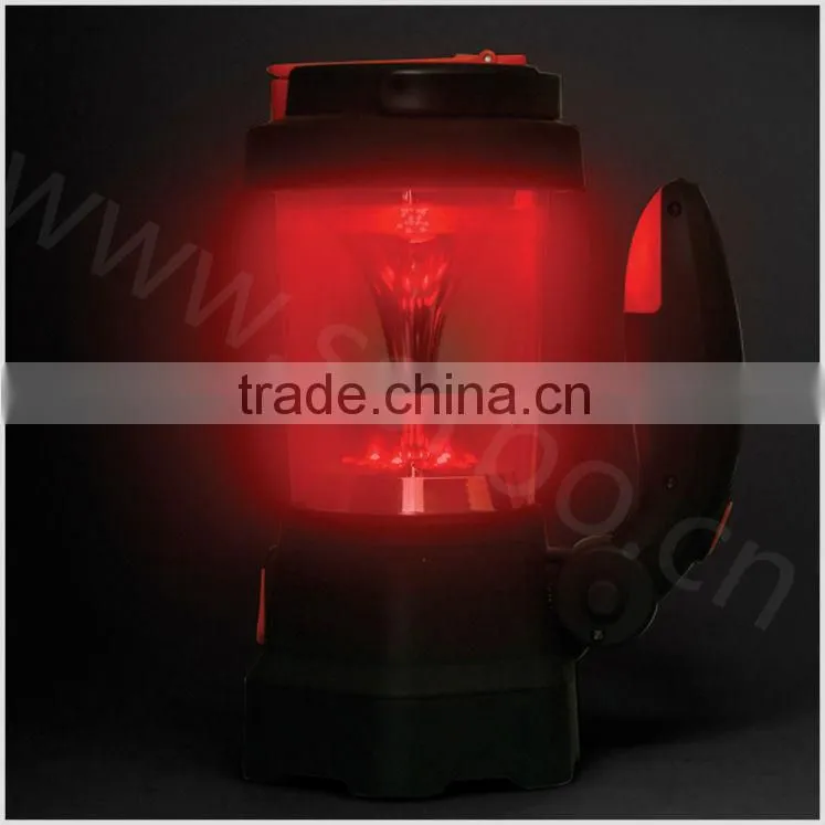 Portable night fishing LED lantern with FM & AM radio - rechargeable battery for phones