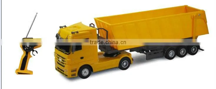 HOT!!1:32 Mercedes-Benz licensed 6 CH RC 4wd rc truck from shantou chenghai factory