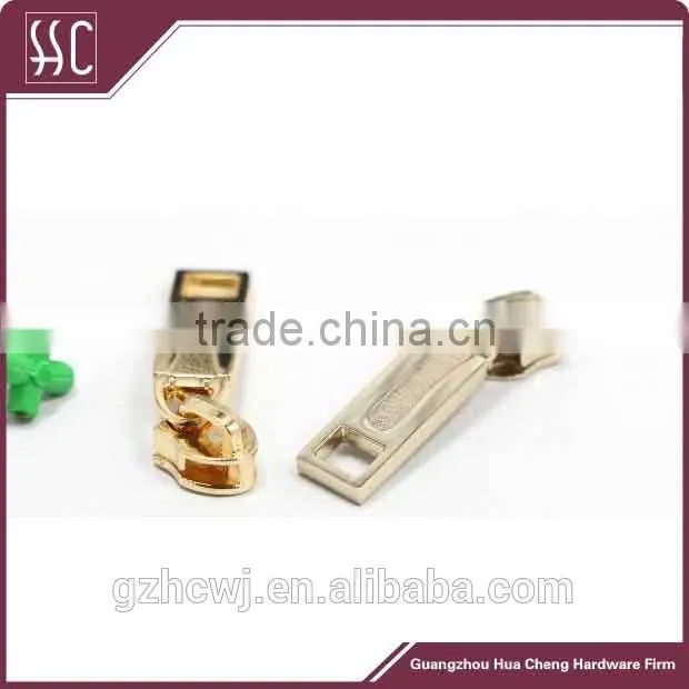 rectangle nicke zipper puller, metal fittings of zipper puller, fancy design handbag zipper puller