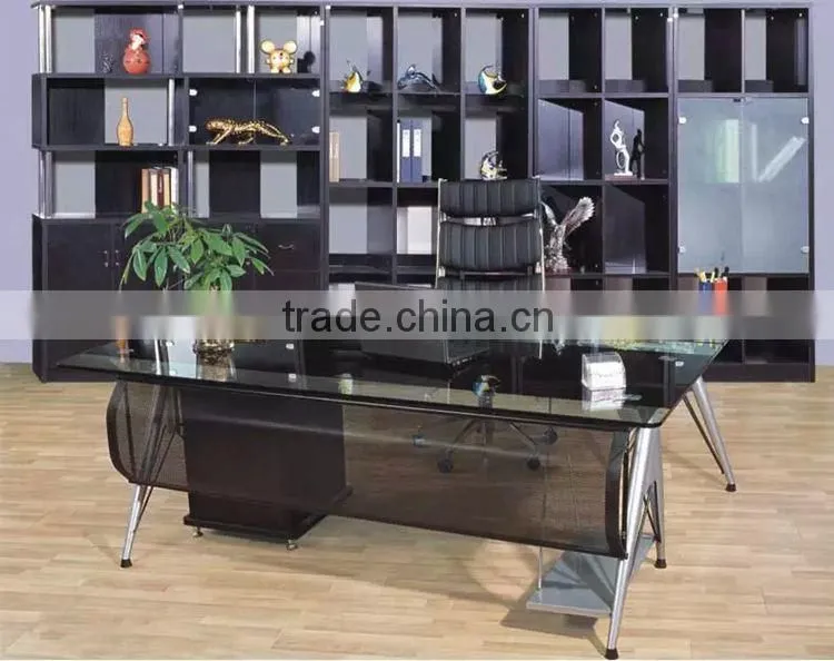 Customize Modern Style Exceptional Quality Steel Tube Frame Computer Desk