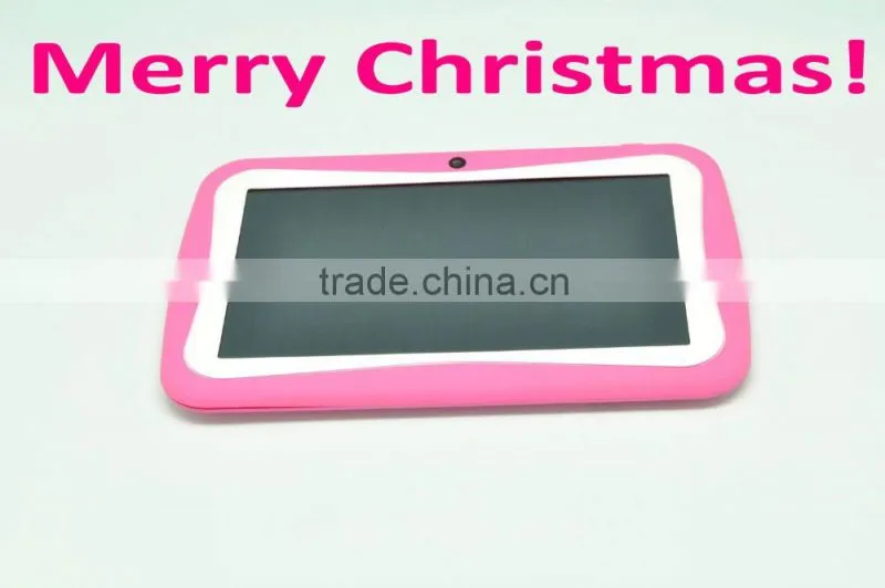 2016 Kids tablet pc with many games , androdi 5.1 quad core table for kids, child tablet pc very cheap
