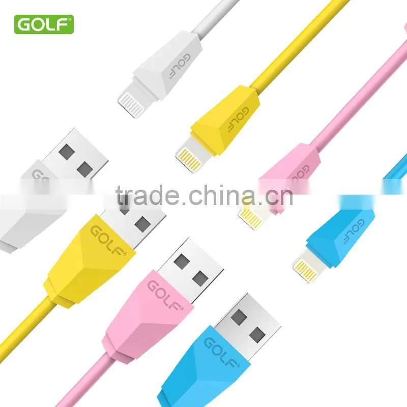 factory wholesale colorful usb cable 8 pin data cable for phone
