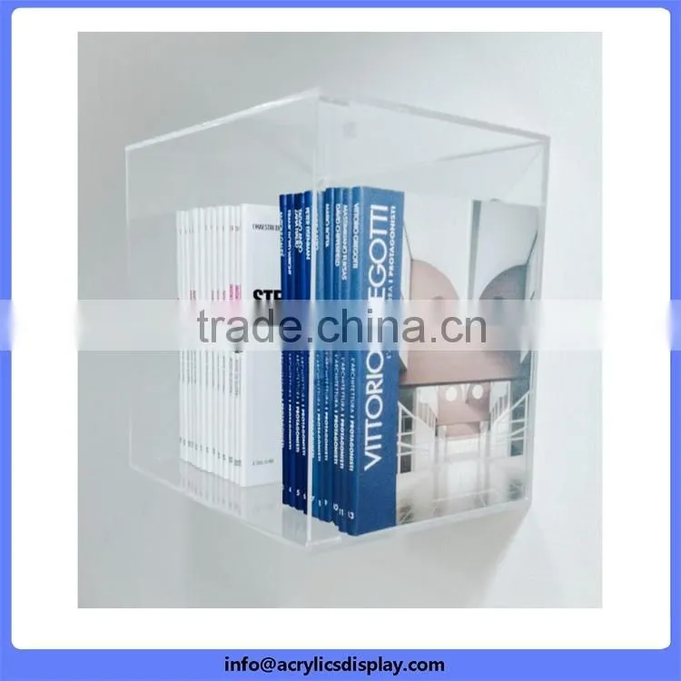 New products high technology store display fixture acrylic shelf