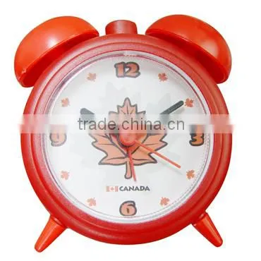 Plastic Double bell Alarm Clock
