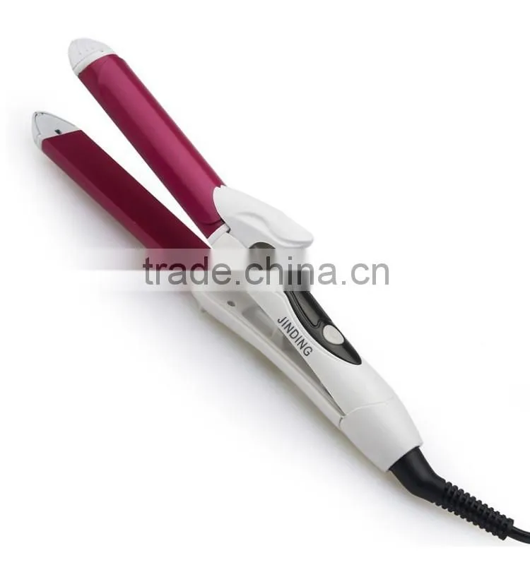 JINDING Home Professional Hair Iron Clip Hair Crimper Hair Straightener