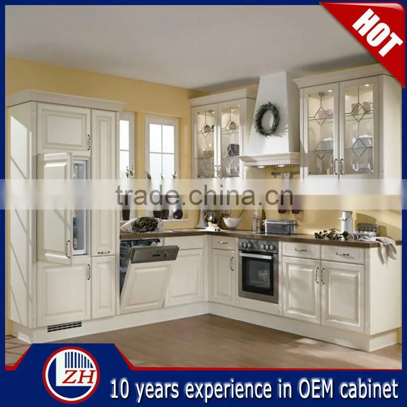 good quality Guangzhou practical pvc kitchen cabinet
