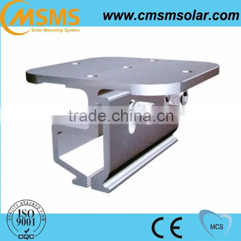 Solar home roof mounting system solar mid thin film clamp