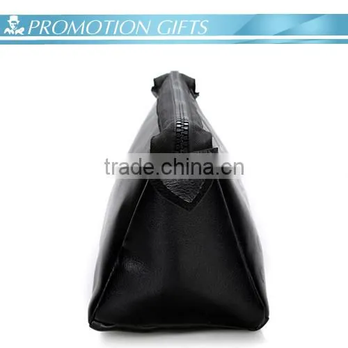 Black water-proof Cosmetic Travel Bag /fashion pencil bag
