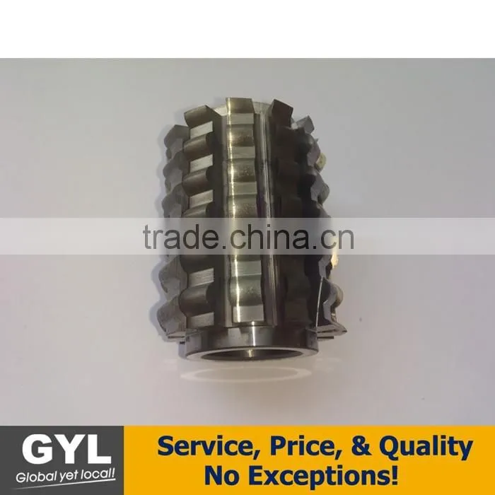 Solid Carbide Customized Special Profile Gear Hobs, with AlCroNite Coating