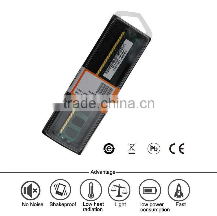800MHZ 2GB fast delivery ddr2 ecc unbuffered ram