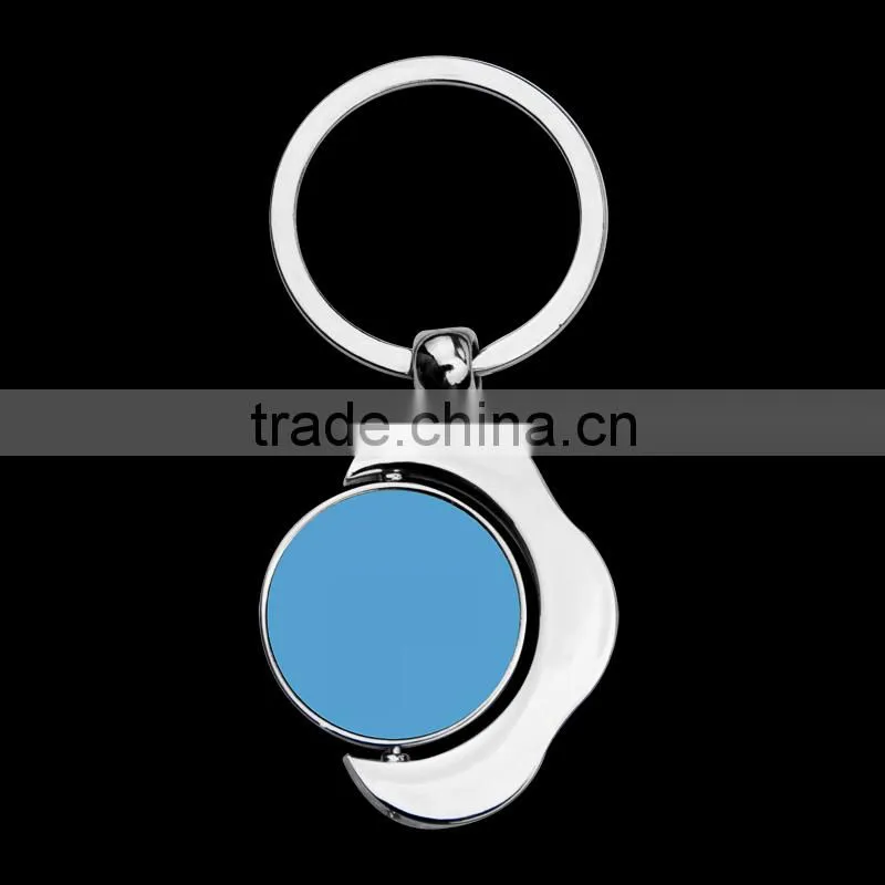 Sublimation metal key ring,heat press tranfer keyring,rectangle shape