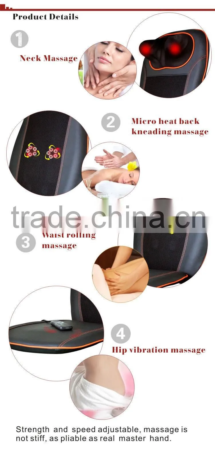 New Product Electric Massager Body Personal Massager Chair