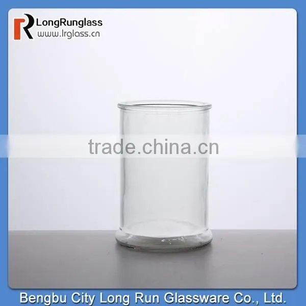 LongRun 364ml China old fashined products fancy glass container durable glass jar with glass lid