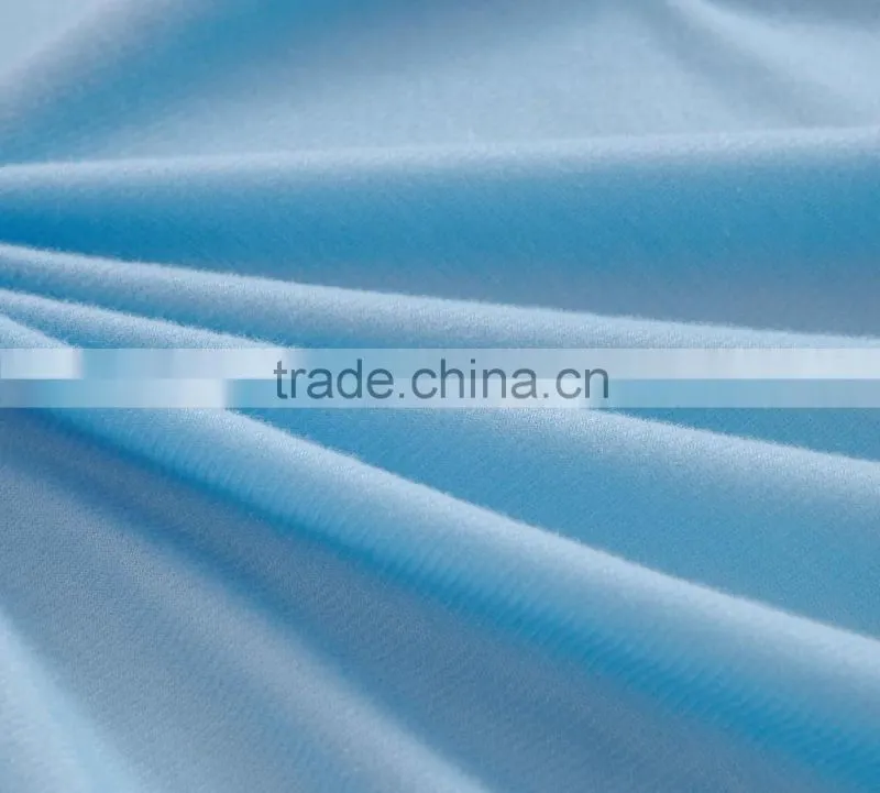Blue PU Coated King Size Double Fitted Bed Sheets
