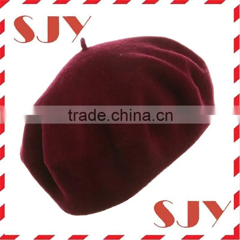 Fashion wool beret, Woolen Kids French Hat Beret Hat