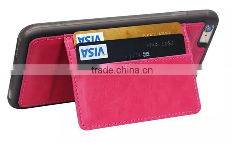 2015 new arrival hot selling leather case for iphone6, for iphone6 pink housing