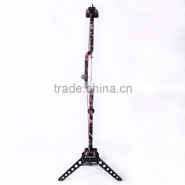 Strong archery bow stand for compound bow and recurve bow