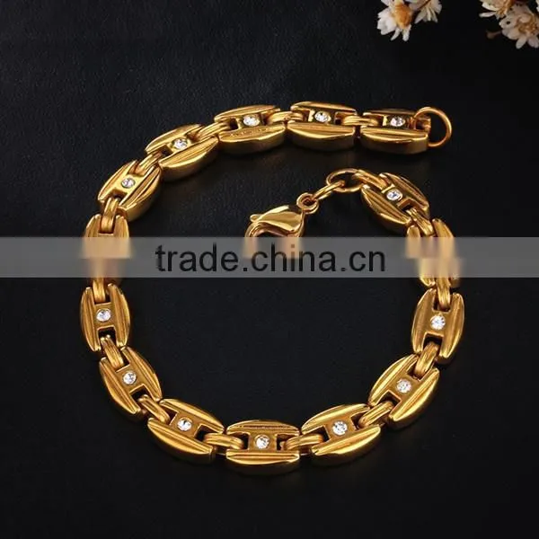 fashion vitality alloy of gold bracelet