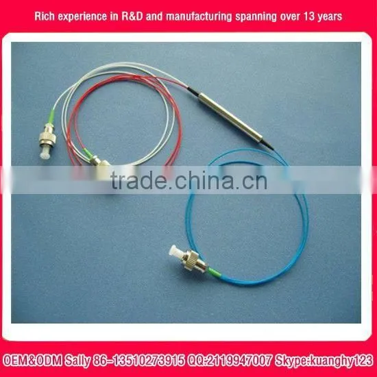 Filter Wavelength Division Multiplexer FTTH/FTTx 1490/1310+1550nm FWDM Filter WDM OEM factory