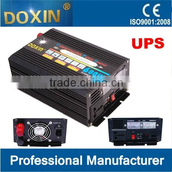 500W power inverter UPS and charger 6A