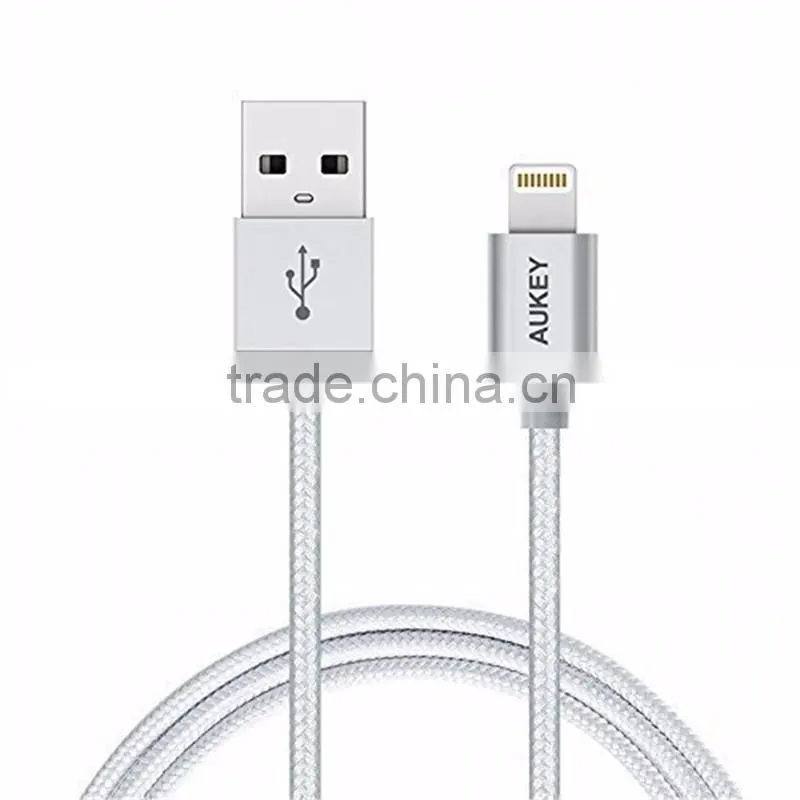 MFI 8 pin data cable for Iphone 6 6s plus 5 5s ipad high quality IOS 8/9 durable fast charge data cync usb line wire