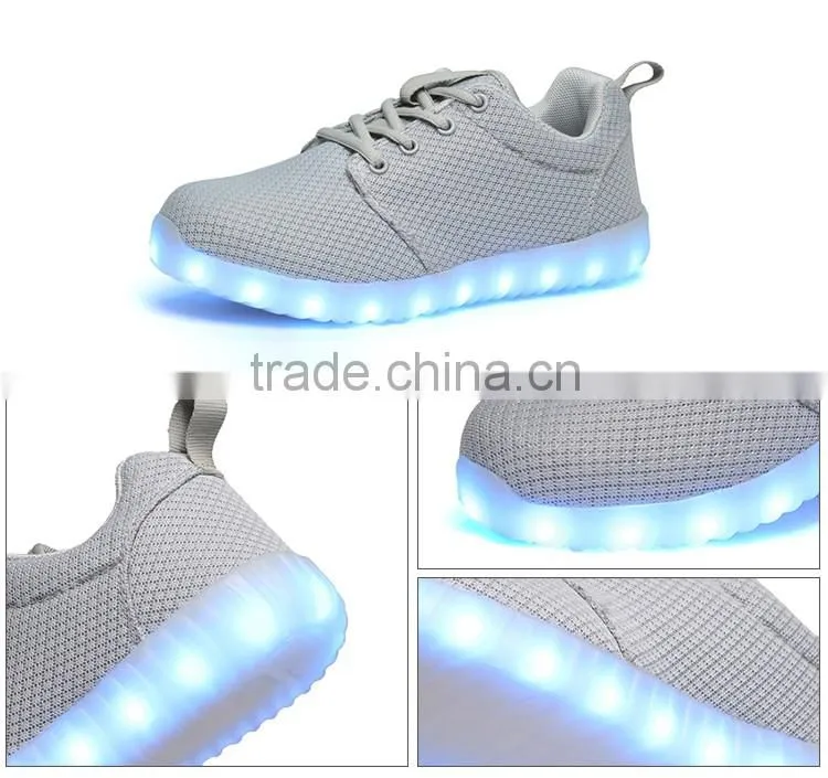 2016 The latest Man Casual Shoe Wholesale Manufacturer LED Shoes
