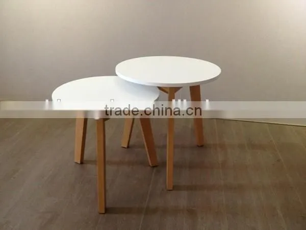 Antique furniture round MDF coffee table