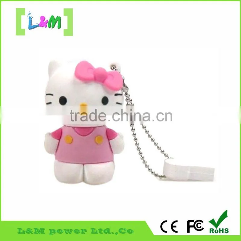 special customized PVC usb flash drive for christmas gifts