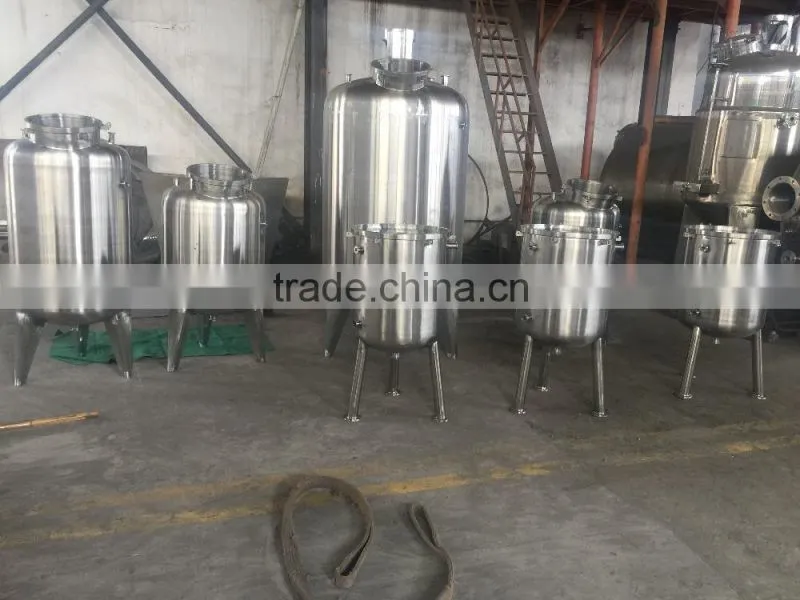 LT Series Stainless Steel Pharmaceutical Industrial Use Liquid Mixing Tank