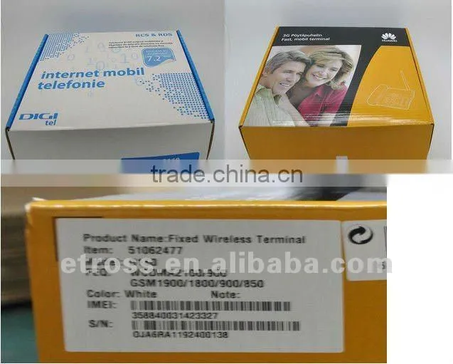 Original Huawei B160 GSM/3G wireless home phone/fwp, GSM900/1800/1900Mhz, WCDMA2100/900Mhz, Provide wireless data service