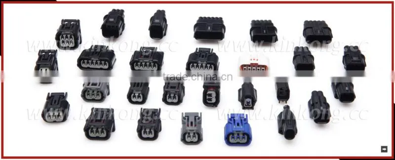 Yazaki 2 way female waterproof auto plug 7183-5575-10