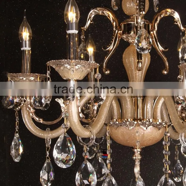 Flame lamp beautiful clear crystal lighting