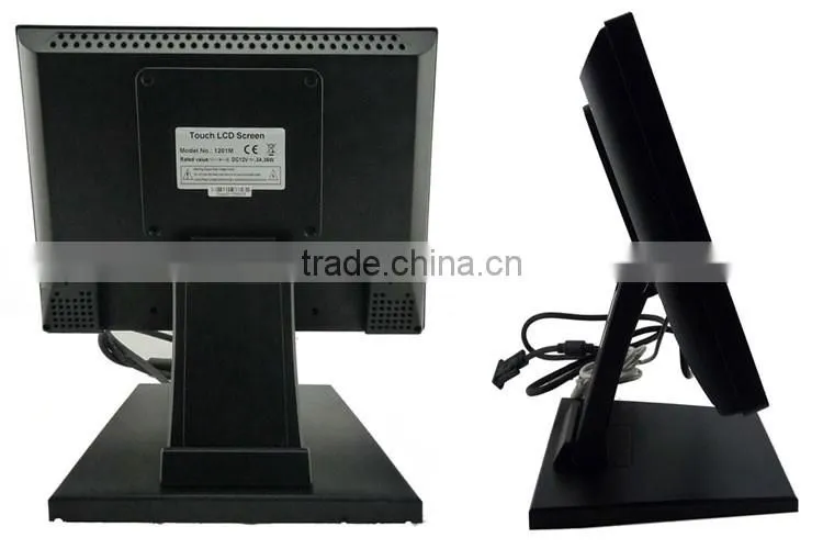 VGA and DVI signal input touch screen monitor monitor touch